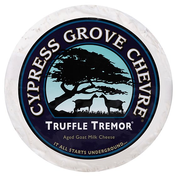 Cypress Grove Truffle Tremor Goat Cheese With Truffles - 0.50 Lb