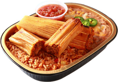 ReadyMeals Pork Tamale Combo Meal - Each - Image 1