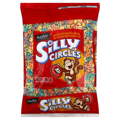 Signature SELECT Cereal Multigrain Sweetened Silly Circles - 28 Oz