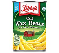 Libbys Wax Beans Cut Tender Young - 14.5 Oz