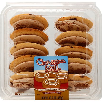 Cookie Frosted Cinnamon Roll 10 Count - - Image 2