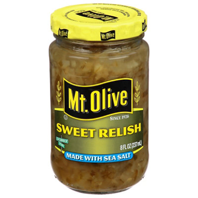 Mt. Olive Relish Sweet Made with Sea Salt - 8 Fl. Oz. - Image 3