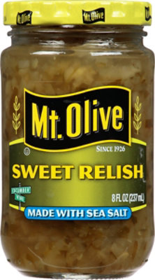 Mt. Olive Relish Sweet Made with Sea Salt - 8 Fl. Oz. - Image 2