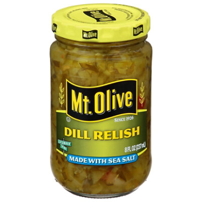 Mt. Olive Relish Dill Made with Sea Salt - 8 Fl. Oz. - Image 3