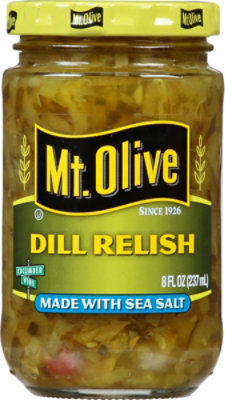 Mt. Olive Relish Dill Made with Sea Salt - 8 Fl. Oz. - Image 2