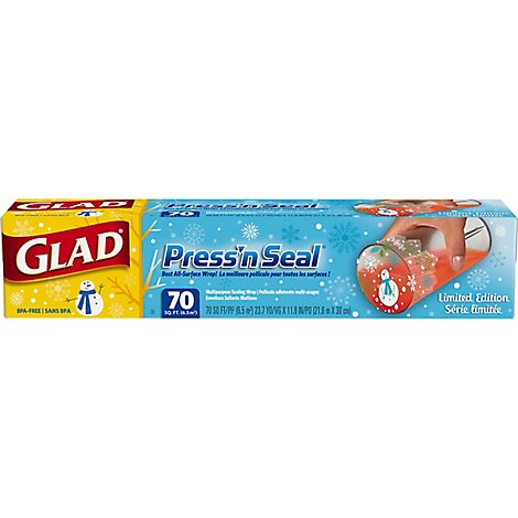 Glad Press n Seal Plastic Wrap - 70 Sq. Ft.