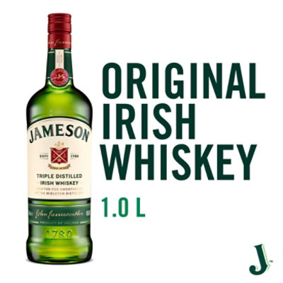 Jameson Whiskey Irish Original 80 Proof - 1.75 Liter - pavilions