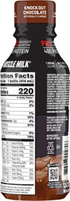 MUSCLE MILK Pro Series Protein Shake Knockout Chocolate - 14 Fl. Oz. - Image 6