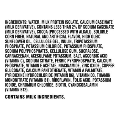 MUSCLE MILK Pro Series Protein Shake Knockout Chocolate - 14 Fl. Oz. - Image 5