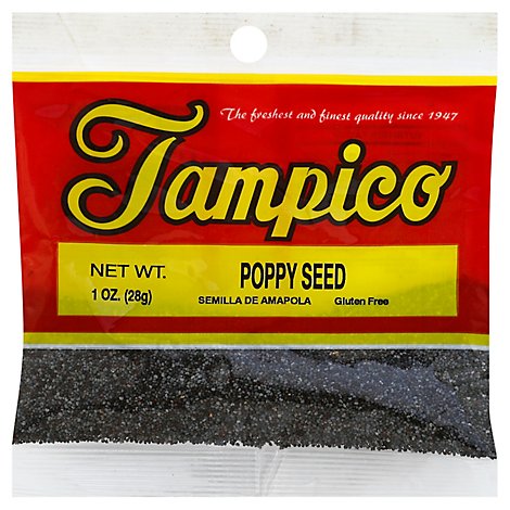Tampico Spices Poppy Seed - 1 Oz