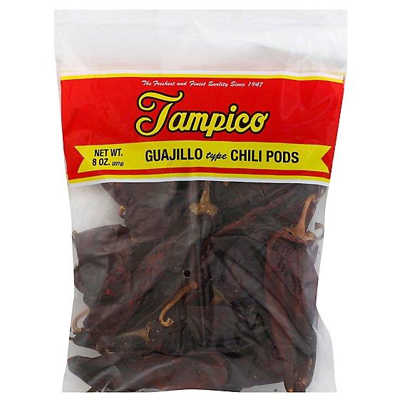 Tampico Spices Guajillo Chili Pods - 8 Oz
