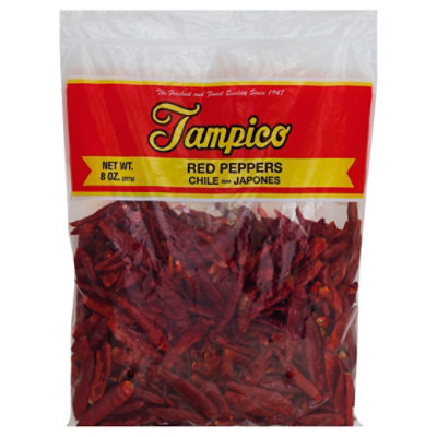 Tampico Spices Red Pepper Chili Japones - 8 Oz