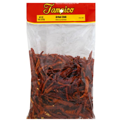 Tampico Spices Arbol Chili Pods - 8 Oz