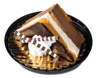 Bakery Cake Cakerie Tuxedo Triangle - Each (610 Cal)