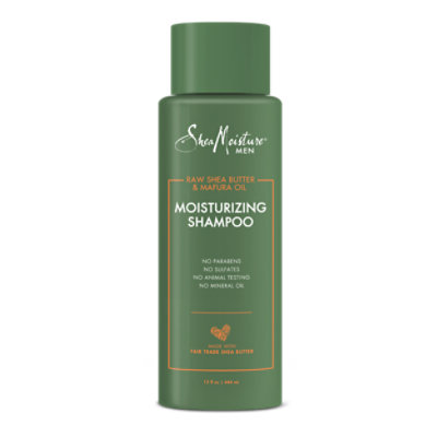 SheaMoisture Men Raw Shea Butter And Mafura Oil Moisturizing Shampoo - 15 Oz - Image 2