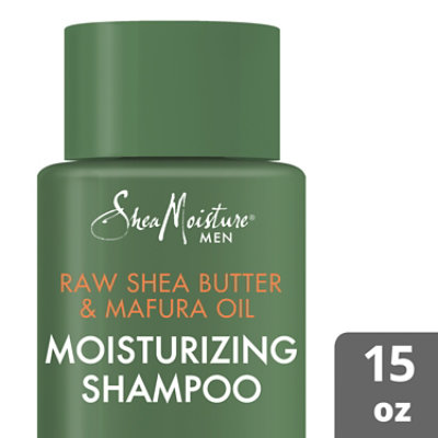 SheaMoisture Men Raw Shea Butter And Mafura Oil Moisturizing Shampoo - 15 Oz - Image 1