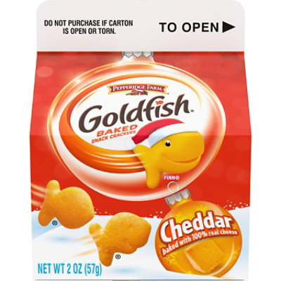 Pepperidge Farm Goldfish Cheddar Crackers - 2 Oz - Image 2