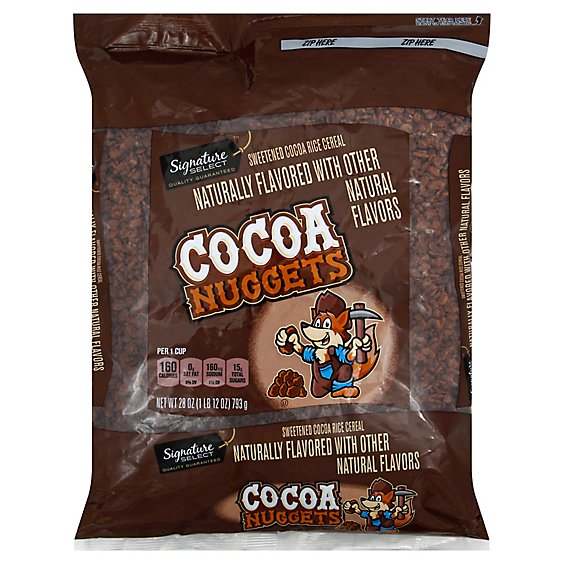 Signature SELECT Cereal Cocoa Nuggets - 28 Oz