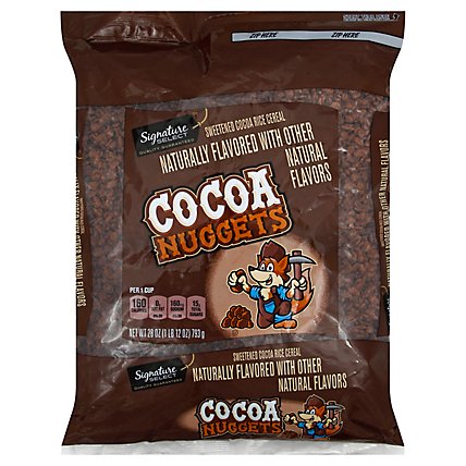 Signature SELECT Cereal Cocoa Nuggets - 28 Oz - Image 1