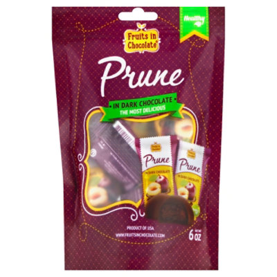 Fruit In Chocolate Prunes 6 Oz Safeway
