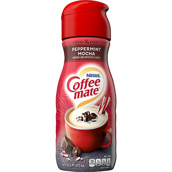 Coffee mate Peppermint Mocha Liquid Coffee Creamer - 16 Fl. Oz.