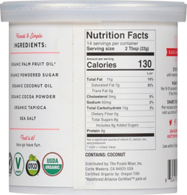 Miss Jones Baking Co Organic Frosting Chocolate - 11.29 Oz - Image 5