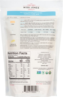 Miss Jones Baking Co Organic Cake Mix Vanilla - 15.87 Oz - Image 5