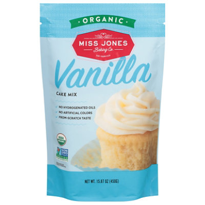 Miss Jones Baking Co Organic Cake Mix Vanilla - 15.87 Oz - Image 1