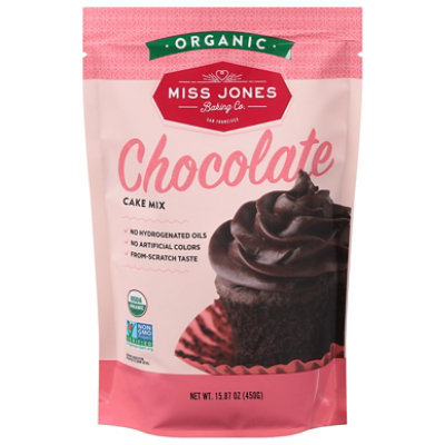Miss Jones Baking Co Organic Cake Mix Chocolate - 15.87 Oz - Image 1