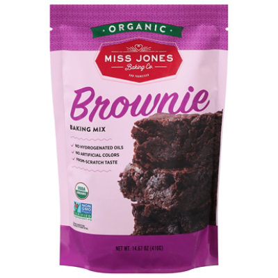 Miss Jones Baking Co Organic Baking Mix Brownie - 14.67 Oz - Image 1