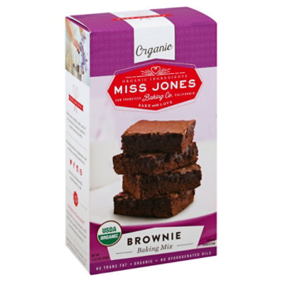 Miss Jones Baking Co Organic Baking Mix Brownie - 14.67 Oz