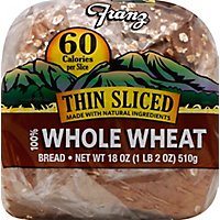 Franz Bread Big Horn 100% Wheat Thin Slice - 18 Oz - Image 2