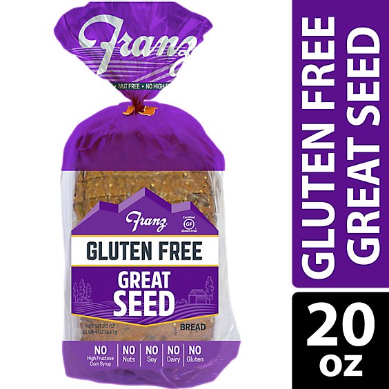 Franz Sandwhich Bread Gluten Free Great Seed - 20 Oz