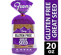 Franz Sandwhich Bread Gluten Free Great Seed - 20 Oz