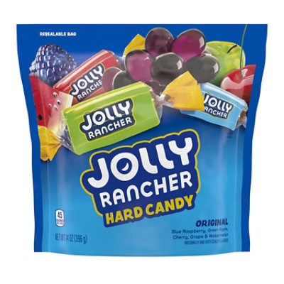 Jolly Rancher Assorted Fruit Flavors Hard Candy In Resealable Bag - 14 Oz