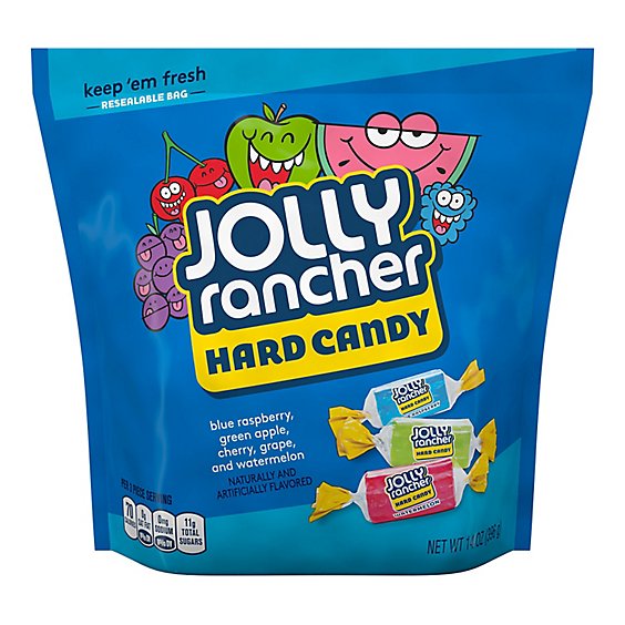 JOLLY RANCHER Assorted Fruit Flavored Hard Candy Bag - 14 Oz