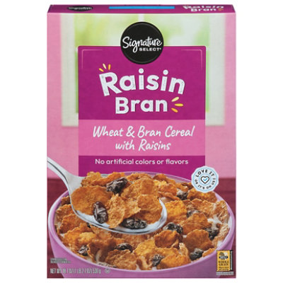 Signature SELECT Cereal Raisin Bran - 18.7 Oz - Image 3