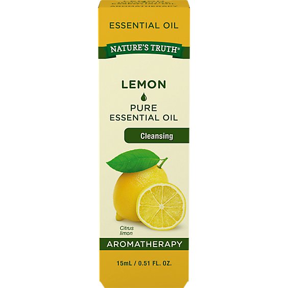 Nature's Truth Lemon Essential Oil - 0.51 Fl. Oz.