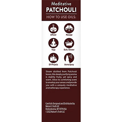 Nt Patchouli Oil - .51 Fl. Oz. - Image 3