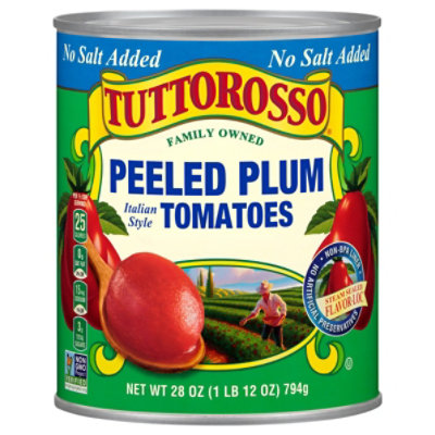 Tuttorosso Tomatoes Peeled Plum No Salt Added Italian Style - 28 Oz - Image 3