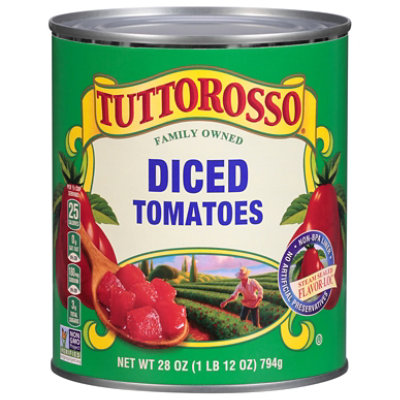 Tuttorosso Tomatoes Diced - 28 Oz - Image 3