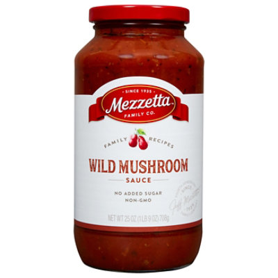Mezzetta Napa Valley Homemade Sauce Wild Mushroom Jar - 25 Oz