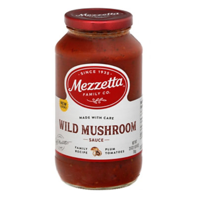 Mezzetta Napa Valley Homemade Sauce Wild Mushroom Jar - 25 Oz - Image 3