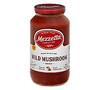 Mezzetta Napa Valley Homemade Sauce Wild Mushroom Jar - 25 Oz