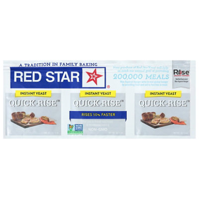 Red Star Yeast Quick Rise Instant Dry - 3-0.25 Oz - Image 2