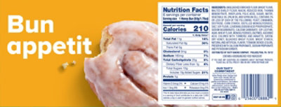 Tastykake Glazed Honey Buns Individually Wrapped Pastry Snacks- 6 Count - Image 5