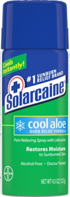 Solarcaine Burn Relief Formula with Lidocaine Spray Cool Aloe - 4.5 Oz - Image 2