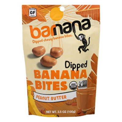 Barnana Banana Bites Organic Chewy Peanut Butter - 3.5 Oz - Image 3