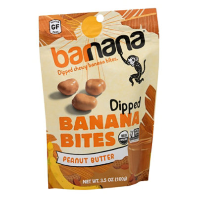 Barnana Banana Bites Organic Chewy Peanut Butter - 3.5 Oz - Shaw's