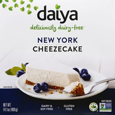 Daiya Dairy Free Gluten Free New York Vegan Cheesecake Dessert - 14.1 Oz - Image 1